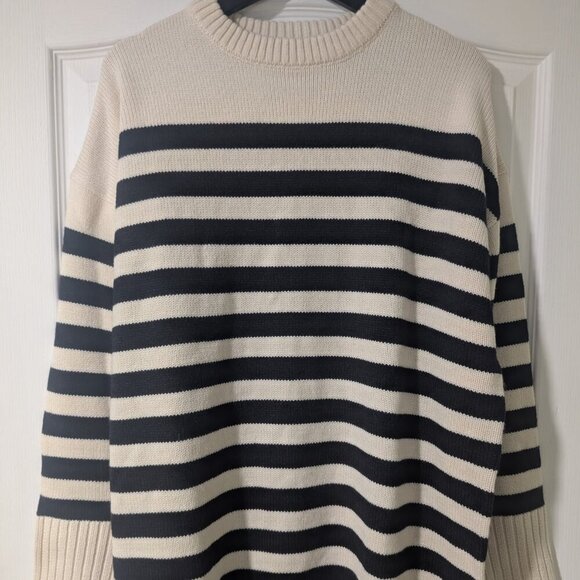 NEW Zara | Striped Knit Midi Dress - Picture 6 of 10